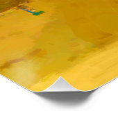 Boekarest City Digital Painting Perfect Poster (Hoek)