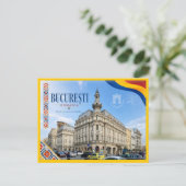 Boekarest Grand hotel Continental Briefkaart (Staand voorkant)