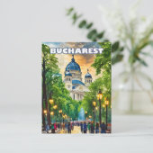 Boekarest, het hart van Roemenië Briefkaart (Staand voorkant)