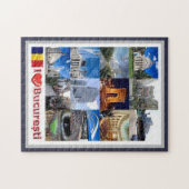 Boekarest I Love - Romania - Legpuzzel (Horizontaal)