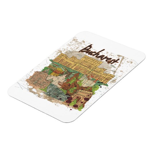 Boekarest Magneet (Linkerzijde)