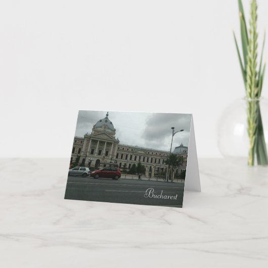 Boekarest Note Kaart, standaard witte enveloppen Kaart (Voorkant)