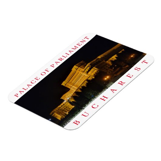 Boekarest paleis van het Parlement koelkast magnee Magneet (Linkerzijde)