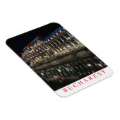 Boekarest Paleis van Justitie 's nachts koelkast m Magneet (Rechterzijde)