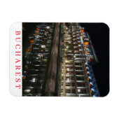 Boekarest Paleis van Justitie 's nachts koelkast m Magneet (Horizontaal)