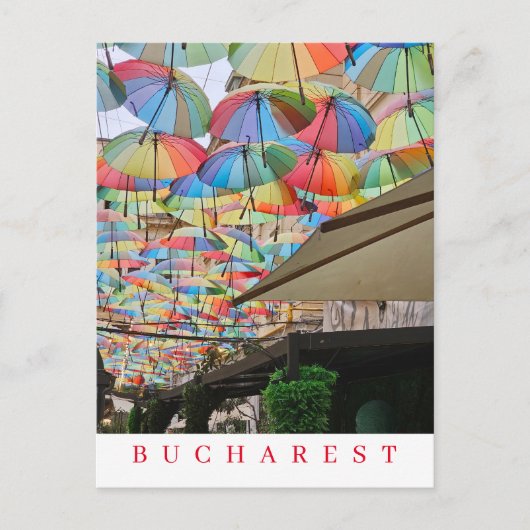 Boekarest Pasajul Victoria uitzicht briefkaart (Voorkant)