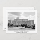 Boekarest, Roemenië Briefkaart (Voorkant / Achterkant)
