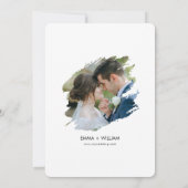 Boekarest Roemenië Destination Wedding Save The Date (Achterkant)