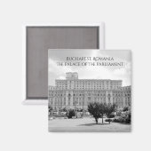 Boekarest, Roemenië Magneet (Voorkant / Achterkant)