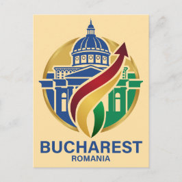 Boekarest Roemenië Oost-Europees Briefkaart
