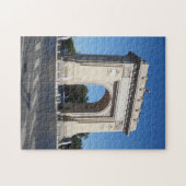 Boekarest Triumphal Arch uitzicht puzzle Legpuzzel (Horizontaal)
