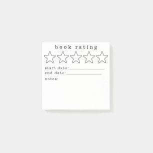 Boekbeoordeling Post-it Notitieblok voor Boeken Post-it® Notes