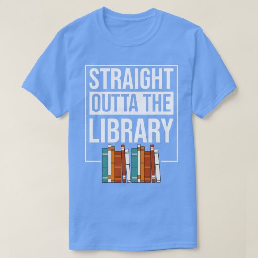 Boekbibliotheek Lover Reading Funny Librarian T-shirt (Design voorkant)
