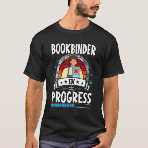 Boekbinder Lopende de Student van de Trainee T-shirt
