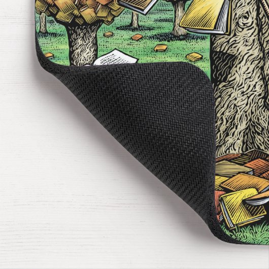 Boekboomboom Mousepad Muismat (Hoek)