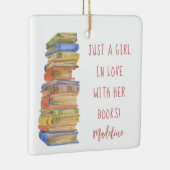 Boekbouwboek Lover-keramisch versiering Keramisch Ornament (Rechts)