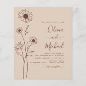 Boekbouwminimalistische botanische flora (Voorkant)