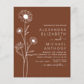 Boekbouwminimalistische botanische flora (Voorkant)