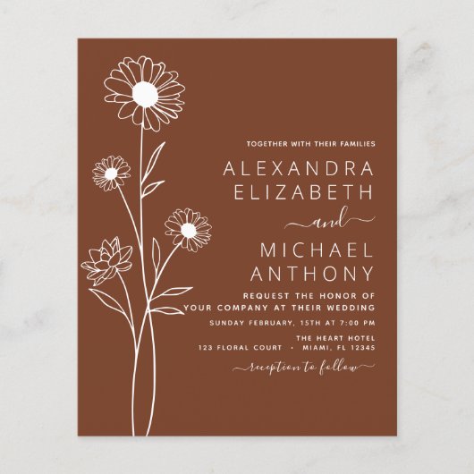 Boekbouwminimalistische botanische flora (Voorkant)