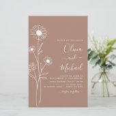 Boekbouwminimalistische botanische flora (Staand voorkant)