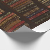 Boekbouwpapier voor het oprapen van boeken cadeaupapier (Hoek)