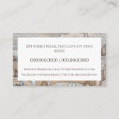 Boekbouwschrijver voor kinderen visitekaartje (Achterkant)