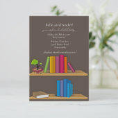 Boekbouwuitnodiging Collectie Kaart (Staand voorkant)