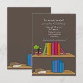 Boekbouwuitnodiging Collectie Kaart (Voorkant / Achterkant)