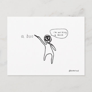 boekbriefkaart briefkaart