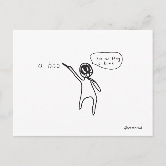 boekbriefkaart briefkaart (Voorkant)