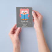 Boekclub die boeken leest flyer (Hand)