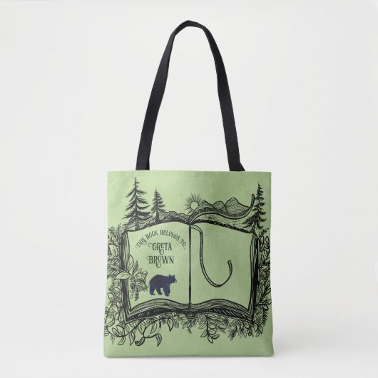 Boekclub is mijn why tote bag (Voorkant)