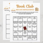 Boekclub Mix en Mingle Bingo (Voorkant / Achterkant)