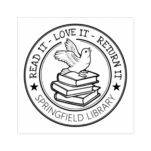 BOEKEIGENAAR ZEGEL RUBBEREN STEMPEL (Afrduk)