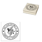 BOEKEIGENAAR ZEGEL RUBBERSTEMPEL (Gestempeld)