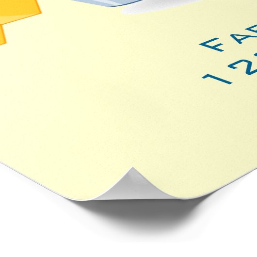 Boekemmers van honingbijen voor Cartoon Poster (Hoek)