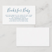 Boeken aanvragen | Baby shower uitnodiging (Voorkant / Achterkant)