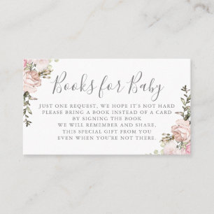 Boeken aanvragen   Baby shower uitnodiging