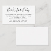 Boeken aanvragen | Baby shower uitnodiging (Voorkant / Achterkant)