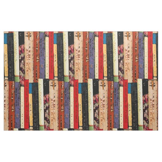 Boeken Abstracte verbinding Stof (Fat Quarter)