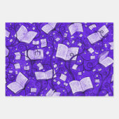 Boeken Achtergrond Collectie 1 Inpakpapier Vel (Voorkant)