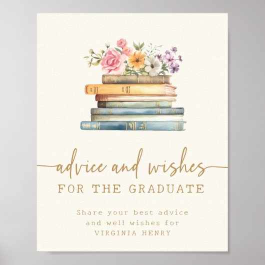 Boeken advies voor Afstuderen Poster (Voorkant)