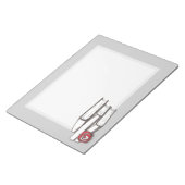 Boeken + Apple |  Notitieblok (Schuin)