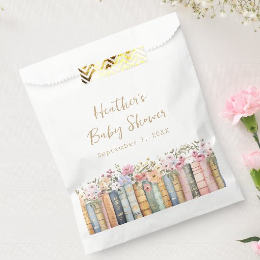 Boeken Baby shower Bedankzakje