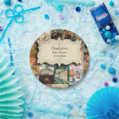  Boeken Baby shower Papieren Bordje (Feest)