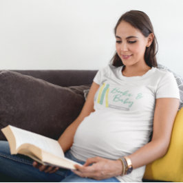 Boeken Baby Shower T-shirt