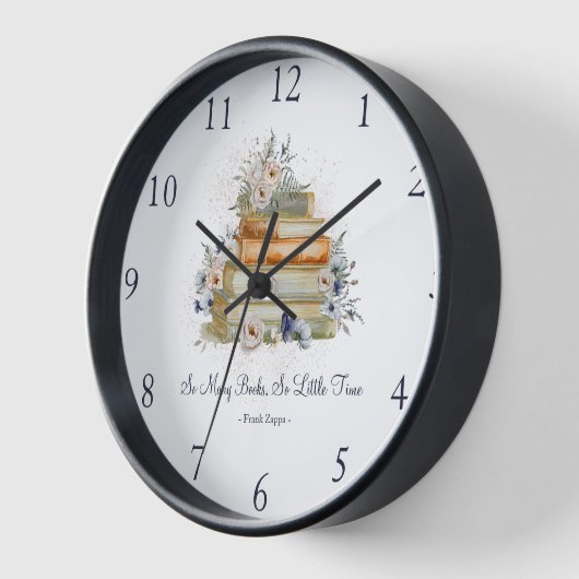  Boeken Beige Blauwe Bloemen Custom Quote (Hoek)