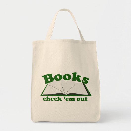 Boeken bekijken ze tote bag (Voorkant)