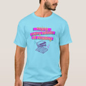 Boeken BEWERKEN ALLE MINUUTE lezingen T-shirt (Voorkant)