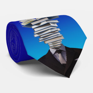 Boeken Bibliotheek School Teacher Necktie Stropdas